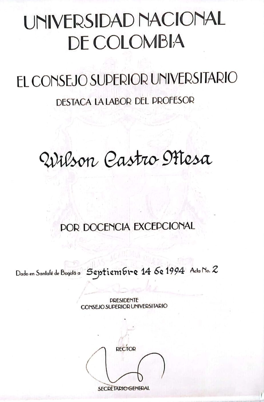 Certificado