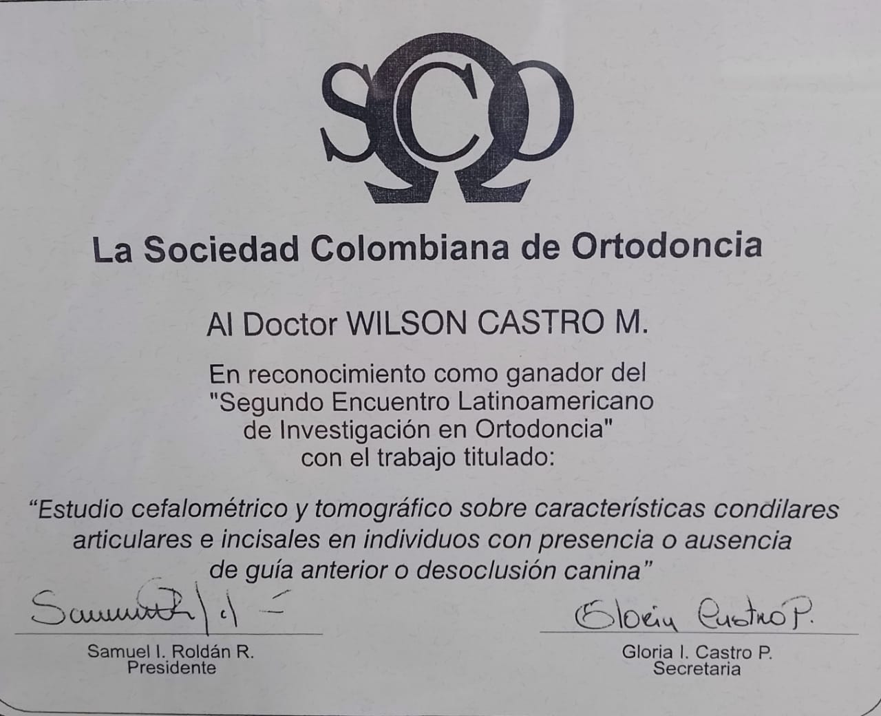 Certificado